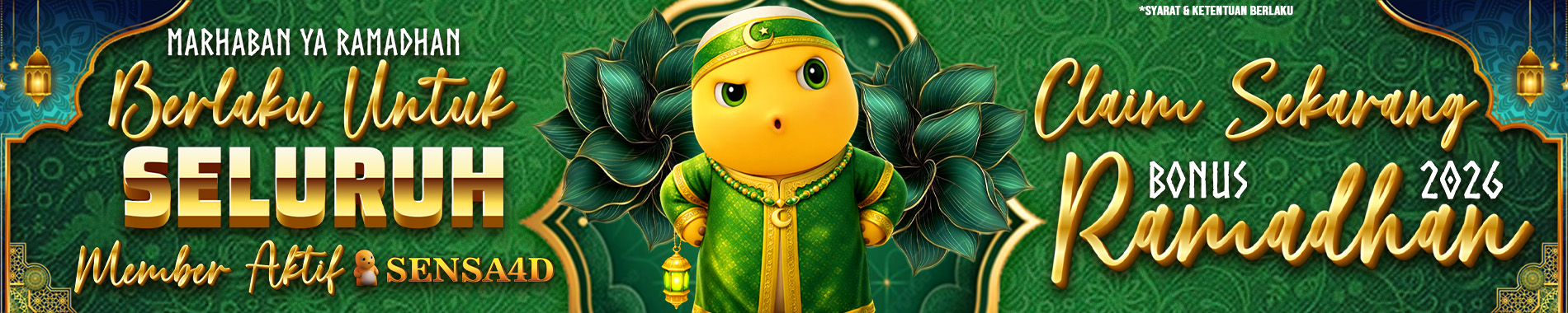 Bonus Ramadhan Sensa4d